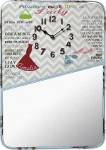 Espiel Ρολόι Τοίχου Καθρέφτης 39.5x54.5cm