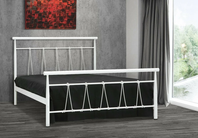 Θηλιά Κρεβάτι Μονό Μεταλλικό 90x190cm