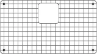 Elleci AGB01303 Σχάρα Νεροχύτη Inox
