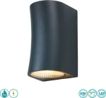 Sun Light Στεγανό Επιτοίχιο Εξωτερικό Φωτιστικό Γκρι 26116