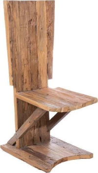 JAWA Καρέκλα Τραπεζαρίας ανακυκλωμένο teak Διαστάσεις:50x55x114