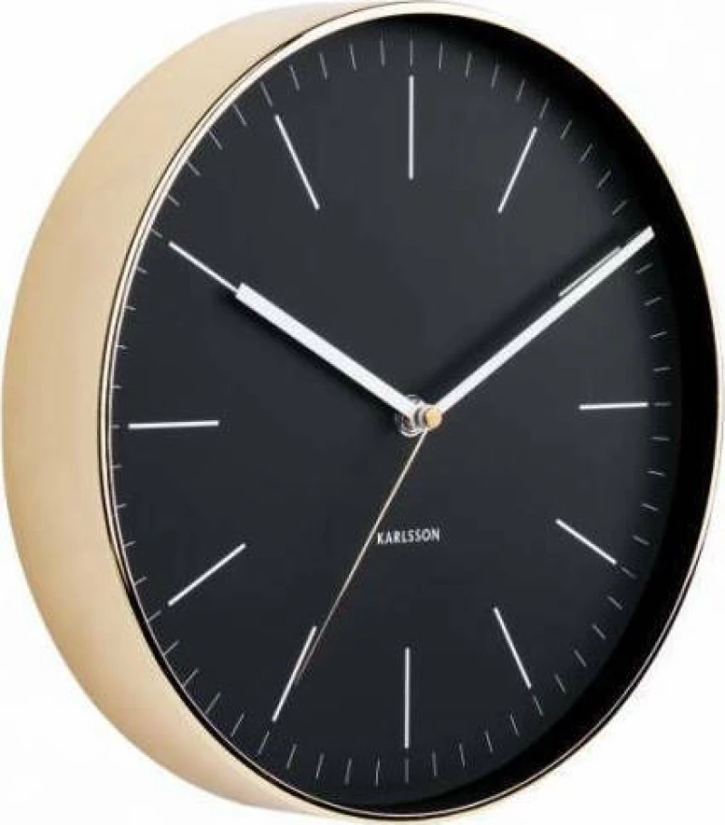 Karlsson Minimal Gold Black