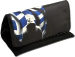 Καπνοθήκη Δερματίνη Greek Flag
