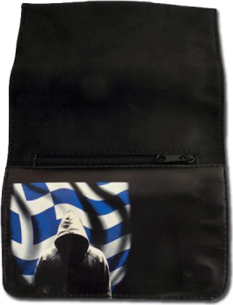 Καπνοθήκη Δερματίνη Greek Flag