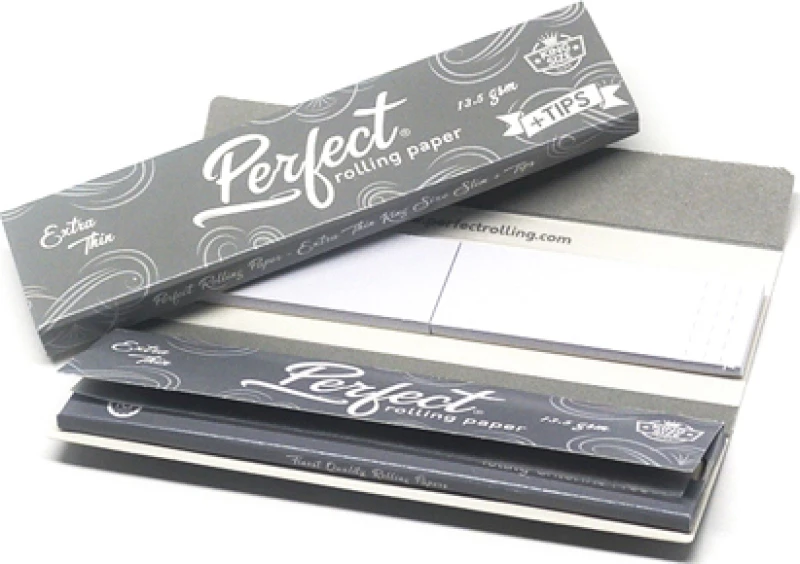 Χαρτάκια Perfect King Size Slim με Τζιβάνες 33 φύλλα