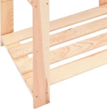 Ραφιέρα 5 Επιπέδων 250 κ. 80x38x170 εκ. από Μασίφ Ξύλο Πεύκου