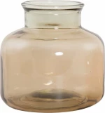 Nef-Nef Διακοσμητικό Βάζο Γυάλινο Aloha Beige 23x23cm