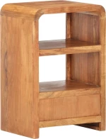 Κομοδίνο 40 x 30 x 60 εκ. Μασίφ Ξύλο Ακακίας/Φινίρισμα Sheesham