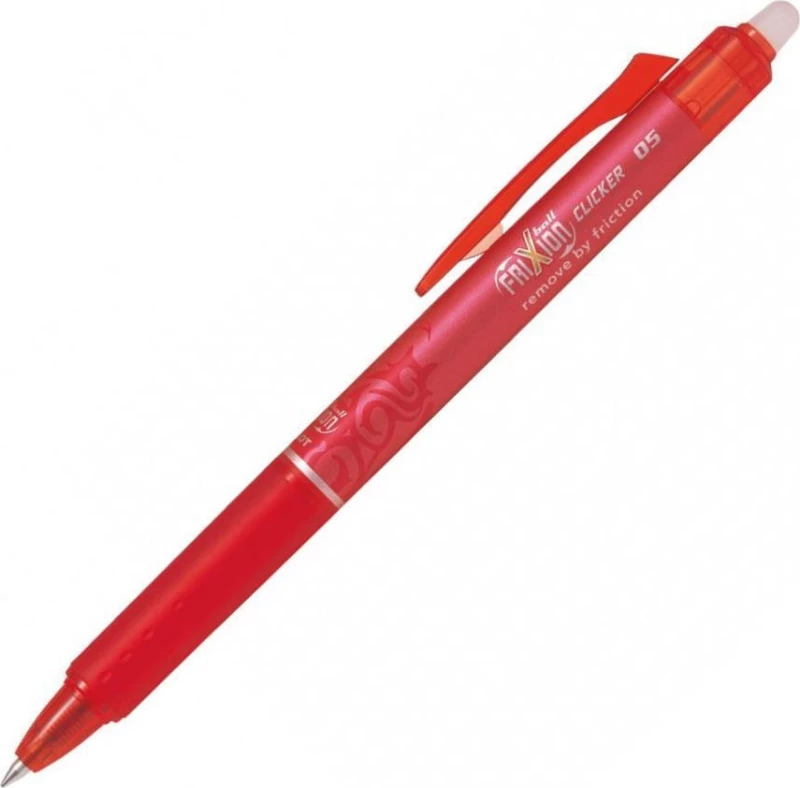 Pilot Στυλό Gel 0.5mm με Κόκκινο Mελάνι Frixion Ball Clicker