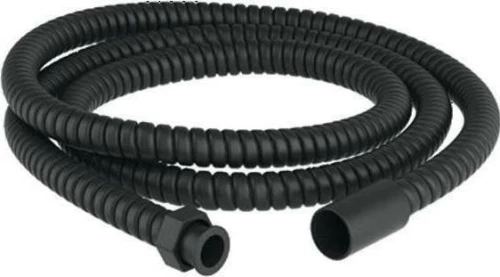 Orabella Glam Industrial Σπιράλ Ντουζ Black Matt