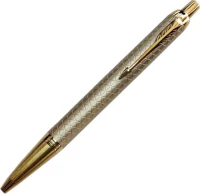 Parker Στυλό Ballpoint με Μπλε Mελάνι IM Premium Warm Silver GT