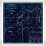 Κάδρο La Mer Mediterranee - Western Side Fa13380 90X100Cm Blue Mindthegap Κάθετοι Ξύλο