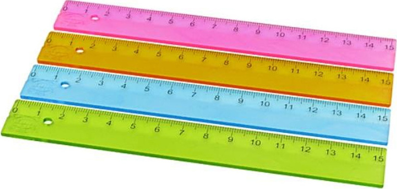 Υποδεκάμετρα KUM διαφανή χρωματιστά (15cm) - KUM