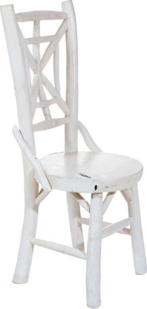 DC -29 - Καρέκλα κατασκευασμένη από κορμό teak Διαστάσεις: 40x50x100cm