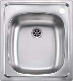 Sanitec Mondial 11934 Ένθετος Νεροχύτης 44x50cm Inox Σατινέ