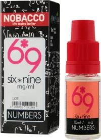 Nobacco Numbers 6*9 6mg 10ml
