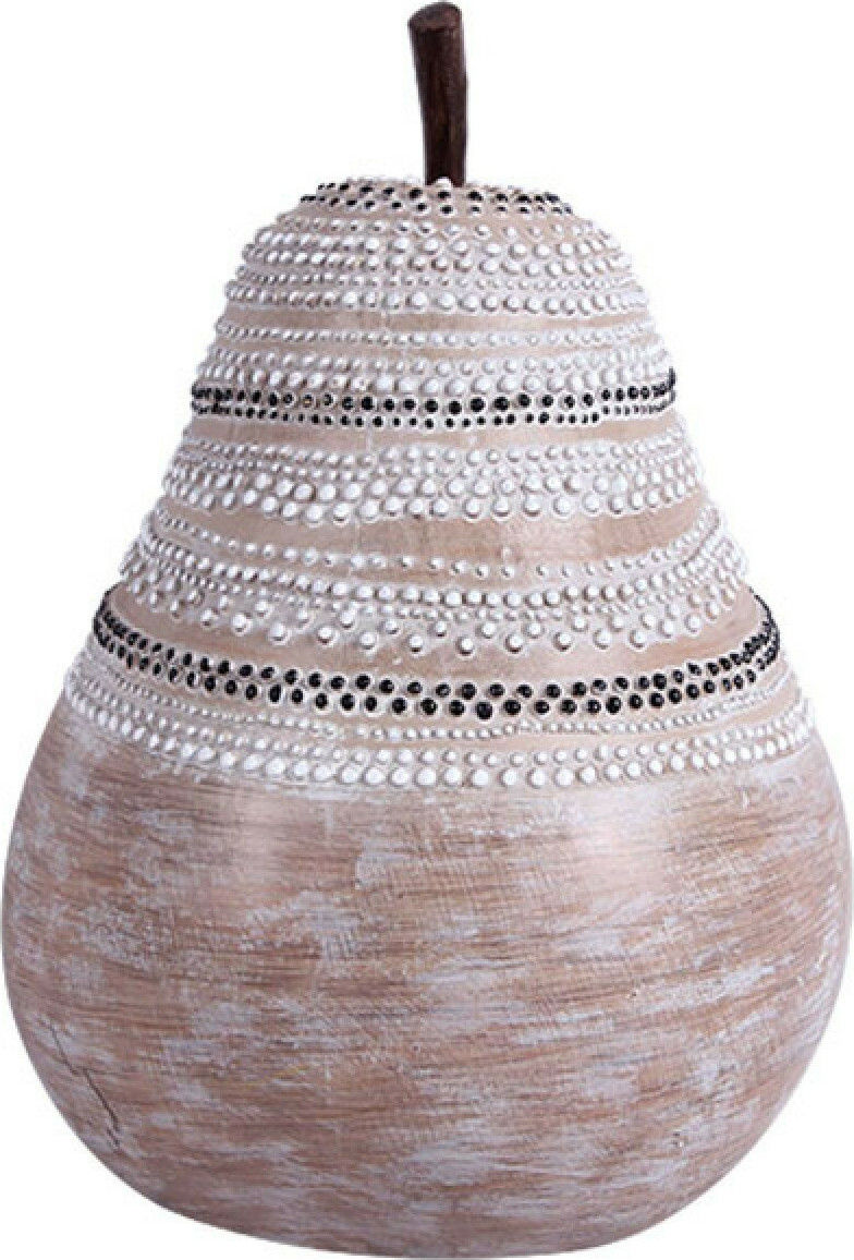 InTheBox Διακοσμητικό Αχλάδι Πολυρητίνης 16.5x16.5x22.5cm