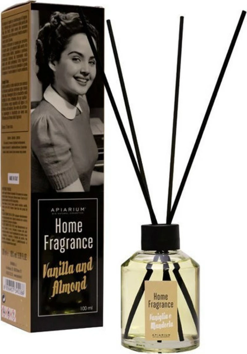 BioLeon Αρωματικό Χώρου με Sticks Home Fragrance Vanilla & Almond 100ml