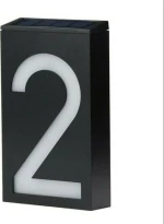 Ηλιακό Φωτιστικό Αριθμός Οικίας LED Νούμερο"2"