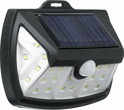 Mini Αδιάβροχο Ηλιακό Φωτιστικό Δρόμου 20W με 28 LED και Ενσωματωμένο Ηλιακό Συλλέκτη Solar Panel Εξωτερικού Χώρου & Ανιχνευτή Κίνησης