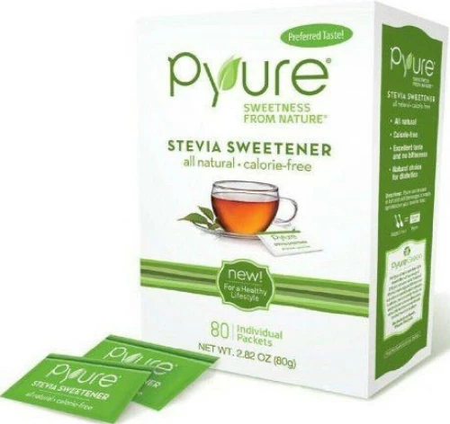 Pyure Στέβια Sweetener 80 Sticks