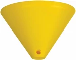 ARlight Ροζέτα Πλαστική Κίτρινη 0284085