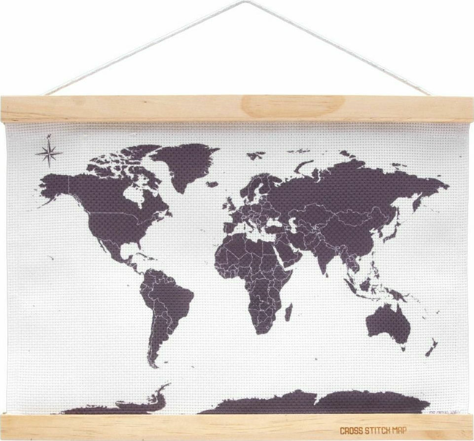 Πλεκτός Χάρτης Suck Uk 39x28 cm
