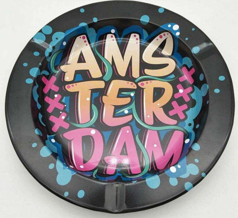Μεταλλικό Τασάκι - Σχέδιο XXX Ams-ter-dam