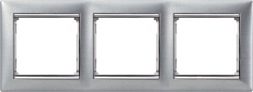 Legrand Valena 3 Θέσεων 770333 Ασημί