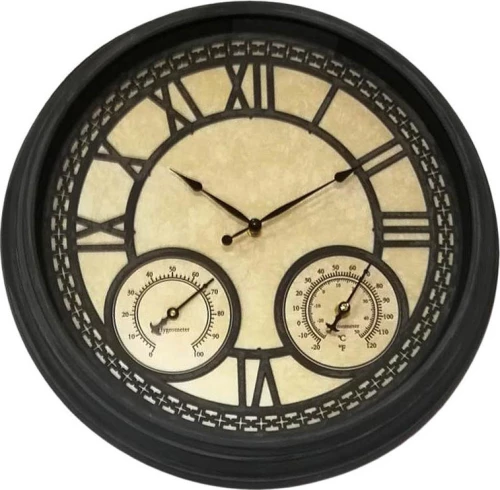 Inart Ρολόι Τοίχου Πλαστικό 45cm