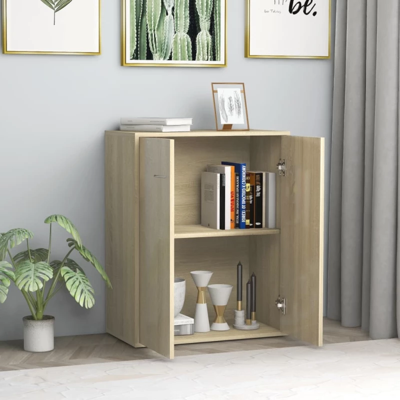 Ντουλάπι Sonoma Δρυς 60 x 30 x 75 εκ. από Μοριοσανίδα