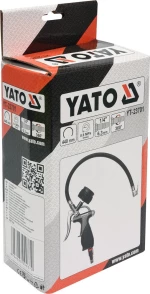 Πιστόλι Μέτρησης Πίεσης/Αερόμετρο 1/4" Yato Yt-23701 Yt-23701