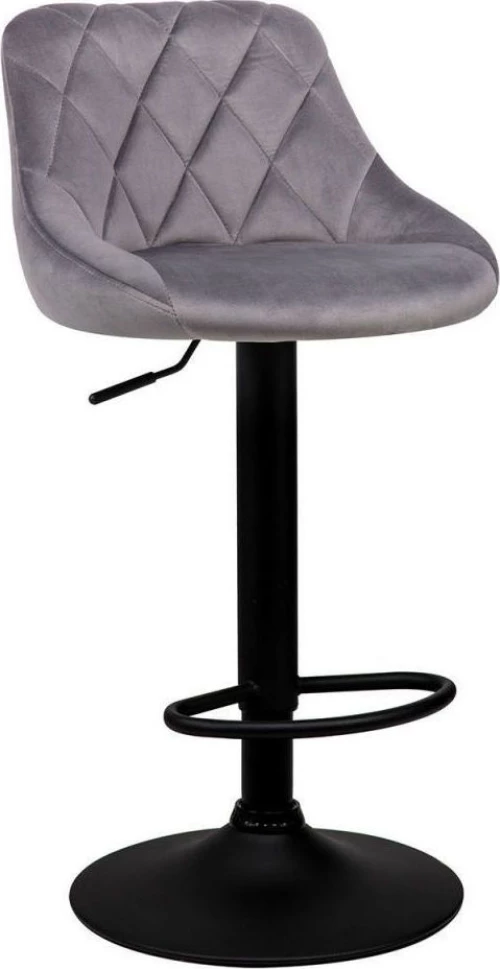 Σκαμπό Μπαρ Apple Γκρι 47x51x85cm