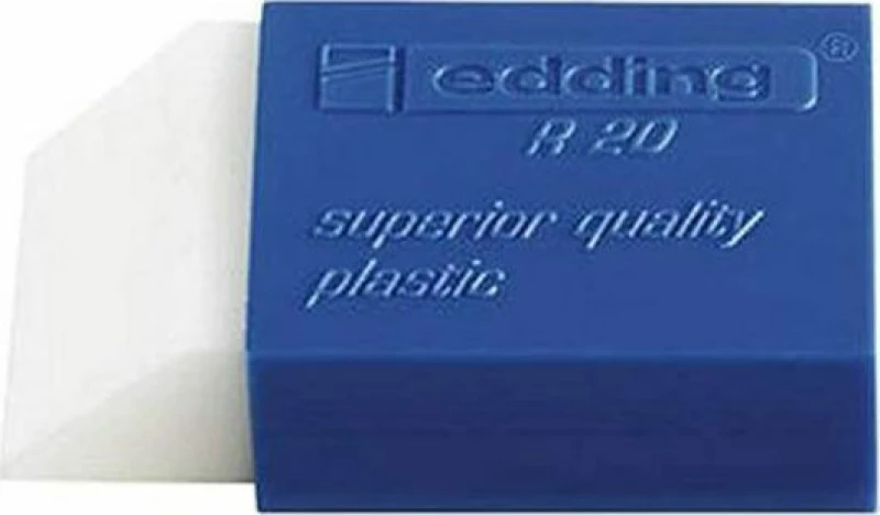 Γόμα Edding Πλαστική Λευκή R20