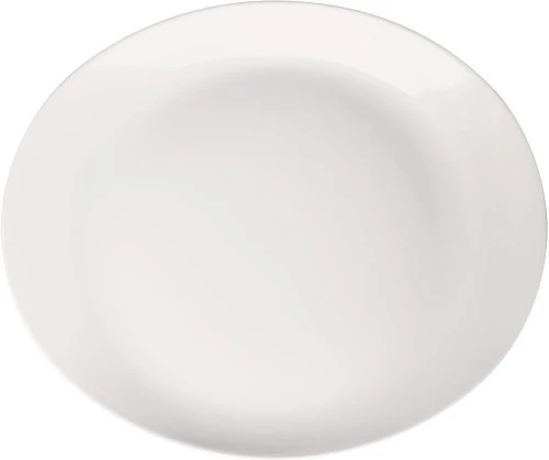 Espiel Meran Πιάτο Ρηχό από Πορσελάνη Λευκό 29x23cm
