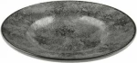Oriana Ferelli Πιάτο Βαθύ Κεραμικό Grey με Διάμετρο 27cm