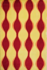 Χαλί Disco 31 Yellow-Red 200X290cm