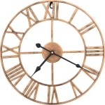 vidaXL Ρολόι Τοίχου Μεταλλικό 40cm