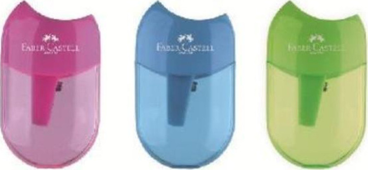 Ξύστρες FABER CASTELL σε σχήμα βαρελάκι MINI - FABER CASTELL