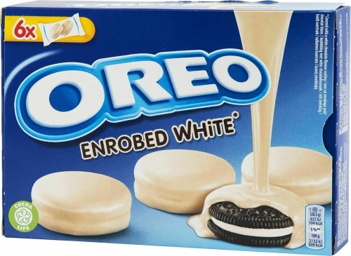 Oreo Snowy Enrobed Biscuits 246gr