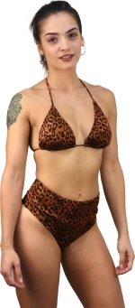 Rock Club Bikini Τριγωνάκι Με ενίσχυση Animal Print BP-2154