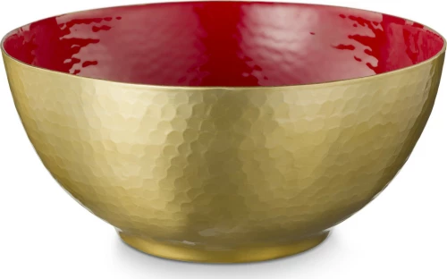 PiP Studio Blushing Birds Σαλατιέρα Αλουμινίου Red 27x27cm