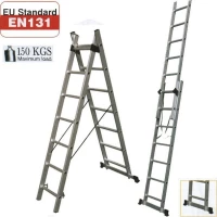 Bulle SS7 Διπλή Σκάλα Αλουμινίου 2x7 631110