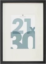 Plastona Κορνίζα Ξύλινη Μαύρη 21x30cm