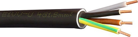 Καλώδιο μονόκλωνο ΝΥY 4Χ1,5mm
