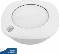 V-TAC VT-80 Φωτιστικό Ασφαλείας Μπαταρίας με Ανιχνευτή Κίνησης 0813