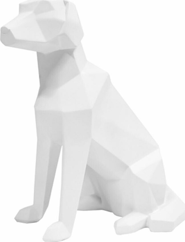 Present Time Διακοσμητικό Αγαλματίδιο από Πλαστικό White 23.3x12.8x25.4cm