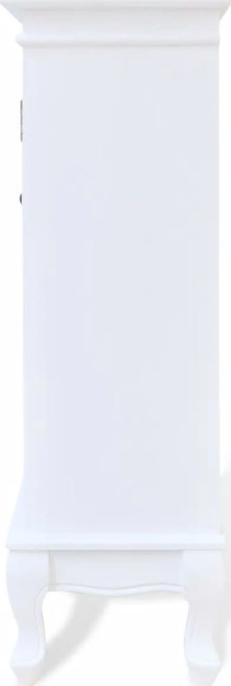 Βιτρίνα Σαλονιού Λευκή 53x30.5x95.5cm