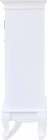 Βιτρίνα Σαλονιού Λευκή 53x30.5x95.5cm