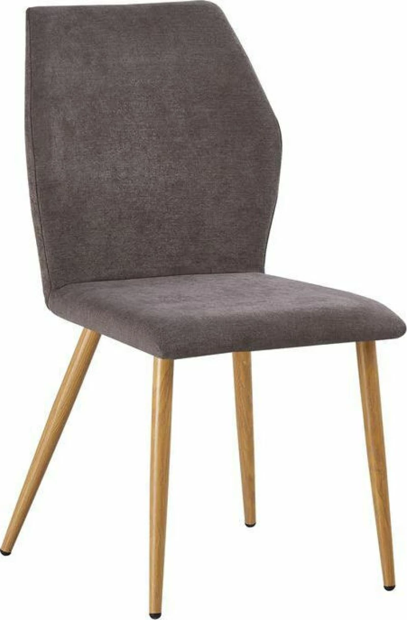 Καρέκλα Τραπεζαρίας Leto Grey Brown / Φυσικό